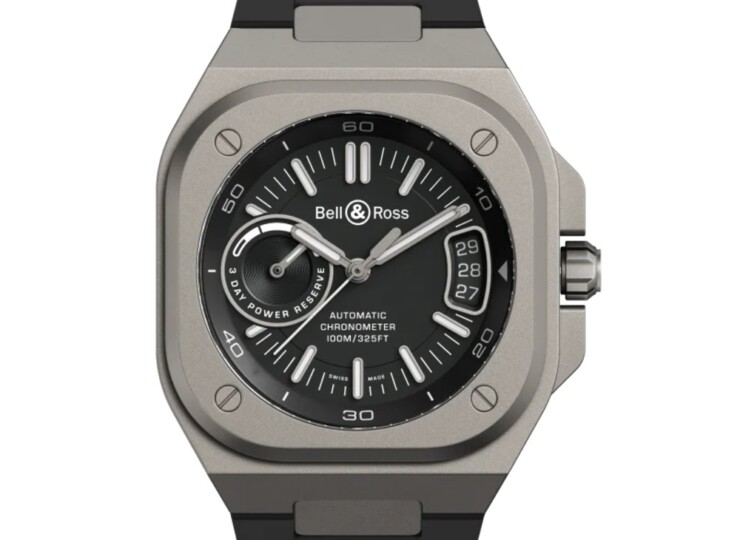 BELL & ROSS BR-X5 Black Titanium 41mm ブラック文字盤 ラバーストラップ BRX5R-BL-TI/SRB