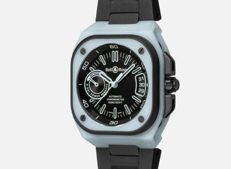 BELL & ROSS BR-X5 Blue Lum 41mm ブラック文字盤 BRX5R-BLUM-TC/SRB