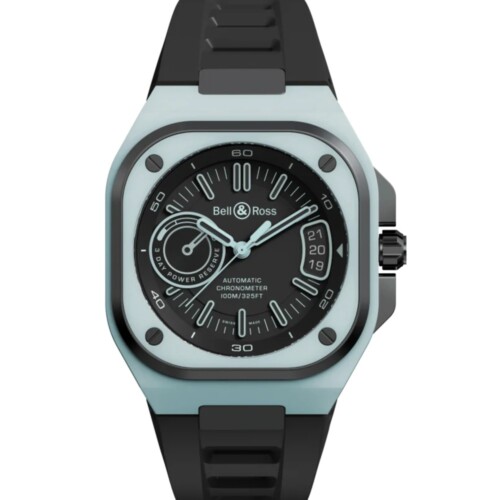 BELL & ROSS BR-X5 Blue Lum 41mm ブラック文字盤 BRX5R-BLUM-TC/SRB