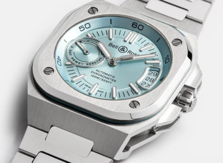 BELL & ROSS BR-X5 ice blue steel 41mm ブルー文字盤 スティールブレスレット BRX5R-IB-ST/SST