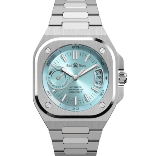 BR-X5 ice blue steel 41mm ブルー文字盤 スティールブレスレット