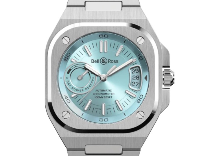 BELL & ROSS BR-X5 ice blue steel 41mm ブルー文字盤 スティールブレスレット BRX5R-IB-ST/SST