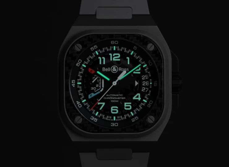 BELL & ROSS BR-X5 Racing 41mm フュメ文字盤 BRX5R-RAC-TI/STI