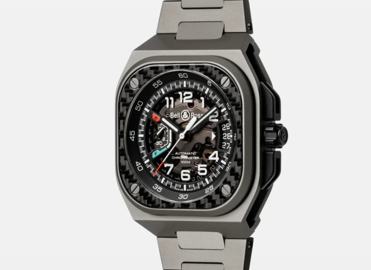 BELL & ROSS BR-X5 Racing 41mm フュメ文字盤 BRX5R-RAC-TI/STI