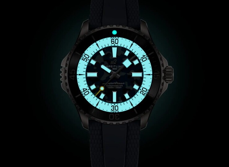 BREITLING スーパーオーシャン オートマチック 46 スーパーダイバー ブラック文字盤 E10379351B1S1