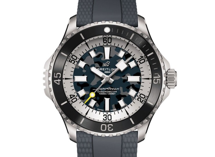 BREITLING スーパーオーシャン オートマチック 46 スーパーダイバー ブラック文字盤 E10379351B1S1