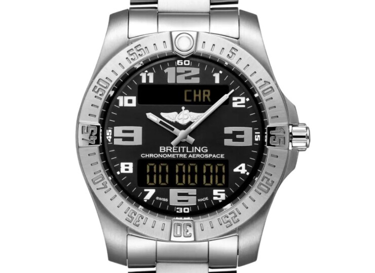 BREITLING エアロスペース エヴォ ブラック文字盤 E79363101B1E1
