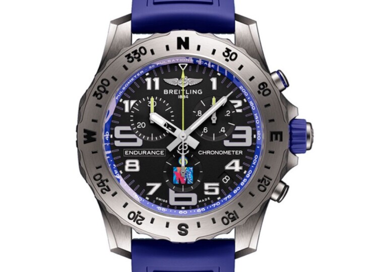 BREITLING エンデュランス プロ 44 IRONMAN® ワールドチャンピオンシップ 2024 アンスラサイト文字盤 E823104A1M1S1