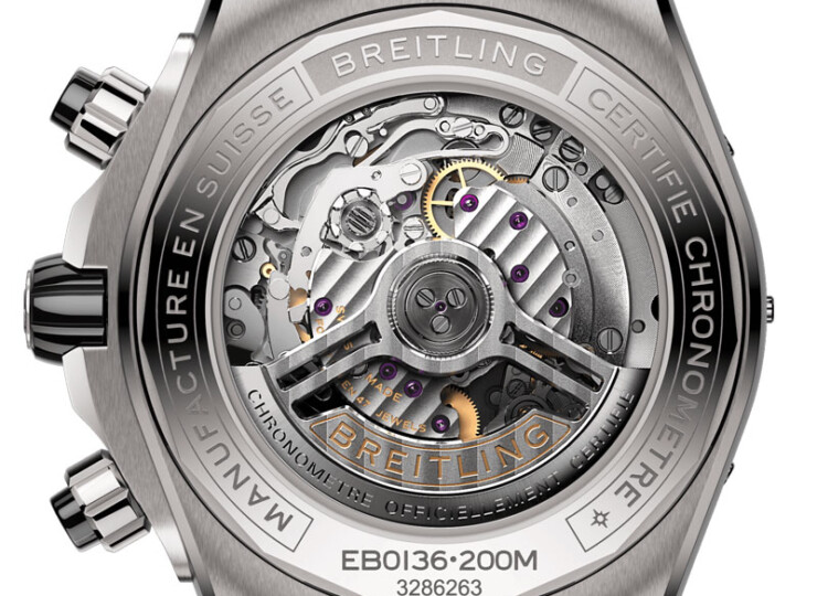 BREITLING スーパー クロノマット B01 44 アンスラサイト文字盤 チタン EB0136251M1S1