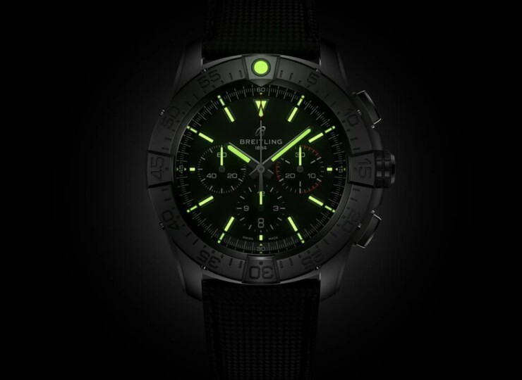 BREITLING スーパー アベンジャー B01 クロノグラフ 46 ブラック文字盤 EB0148101B1X1