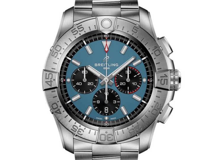 BREITLING スーパー アベンジャー B01 クロノグラフ 46 ブルー文字盤 EB0148101C1E1