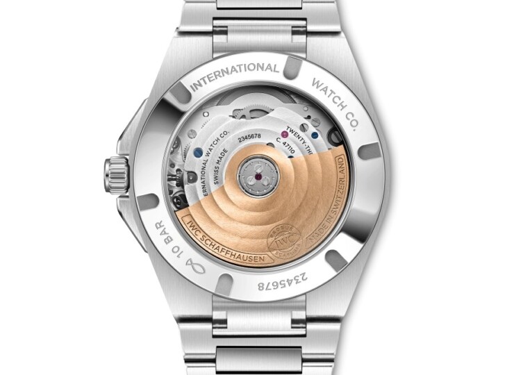 IWC インヂュニア・オートマティック 35 35.1mm プールブルー文字盤 IW324902