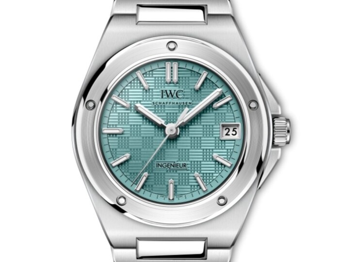 IWC インヂュニア・オートマティック 35 35.1mm プールブルー文字盤 IW324902