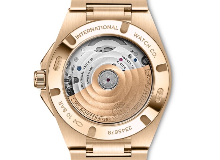 IWC インヂュニア・オートマティック 35 35.1mm ゴールドカラー文字盤 IW324903