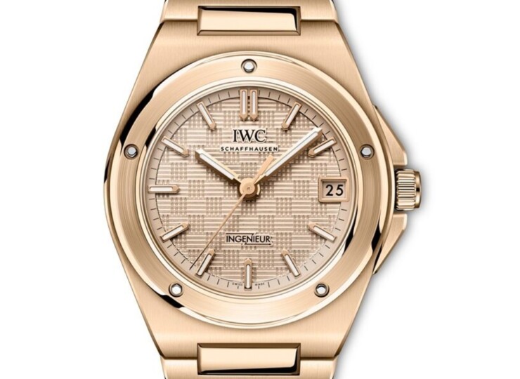 IWC インヂュニア・オートマティック 35 35.1mm ゴールドカラー文字盤 IW324903