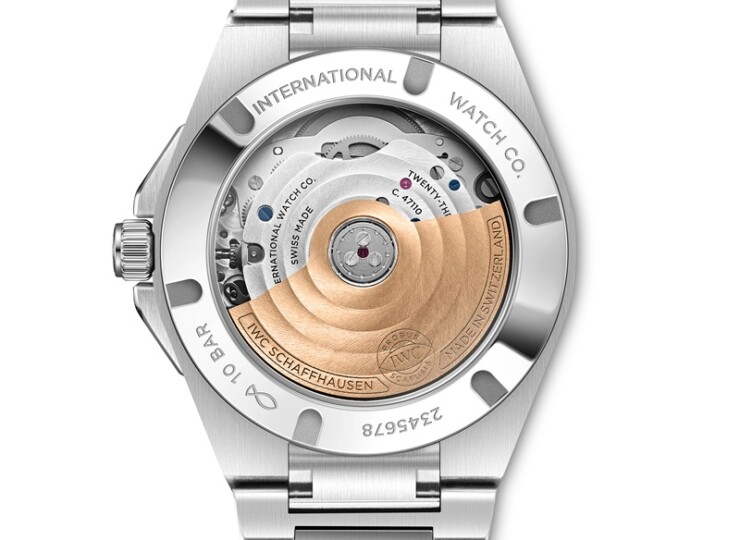 IWC インヂュニア・オートマティック 35 35.1mm ブラック文字盤 IW324906
