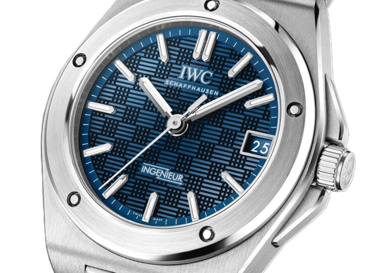 IWC インヂュニア・オートマティック 35 35.1mm ブルー文字盤 IW324907