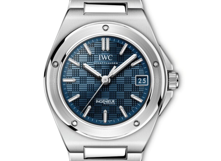 IWC インヂュニア・オートマティック 35 35.1mm ブルー文字盤 IW324907
