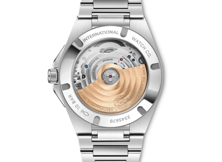 IWC インヂュニア・オートマティック 35 35.1mm シルバー文字盤 ダイヤモンド・ベゼル IW324911