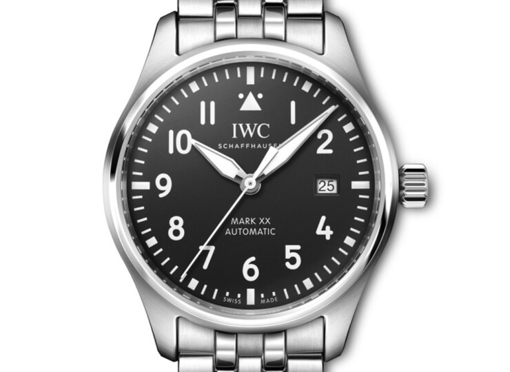 IWC パイロット・ウォッチ・マーク XX 40mm ブラック文字盤 ブレスレット IW328202