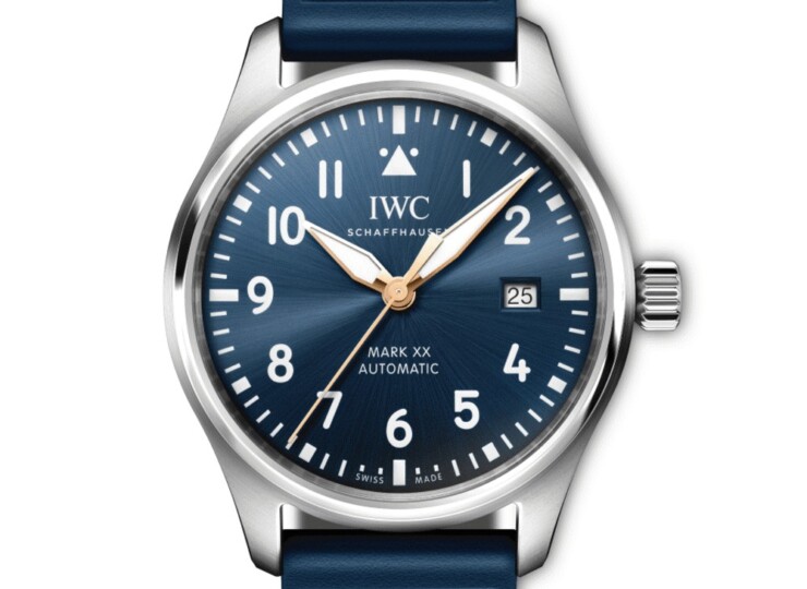 IWC パイロット・ウォッチ・マーク XX “プティ・プランス” 40mm ブルー文字盤 ステンレススティール IW328221
