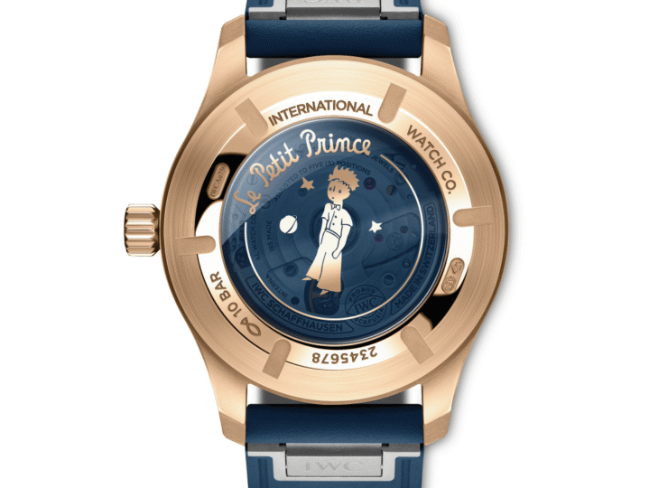IWC パイロット・ウォッチ・マーク XX “プティ・プランス” 40mm ブルー文字盤 18Kレッドゴールド IW328301