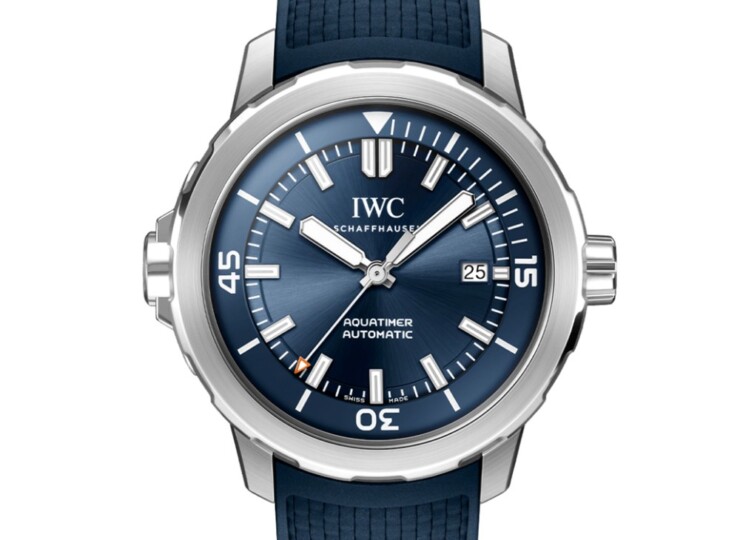 IWC アクアタイマー・オートマティック 42mm ブルー文字盤 IW328801