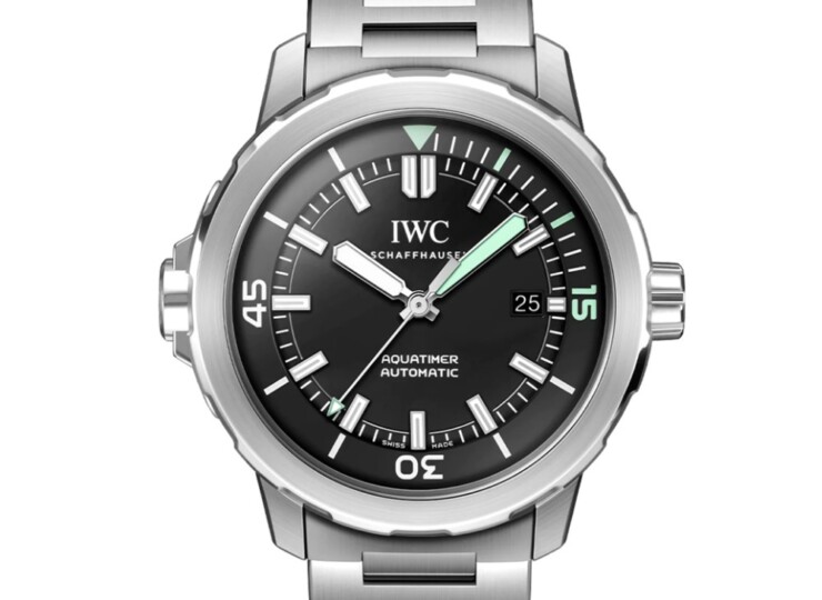 IWC アクアタイマー・オートマティック 42mm ブラック文字盤 ブレスレット IW328803