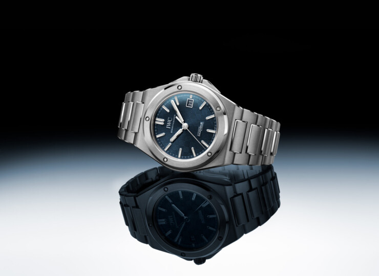 IWC インヂュニア・オートマティック 40mm ブルー文字盤 IW328907