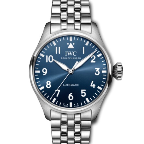 ビッグ・パイロット・ウォッチ 43mm ブルー文字盤 ブレスレット
