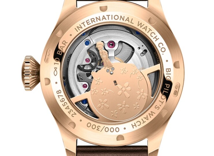IWC ビッグ・パイロット・ウォッチ 43mm・トゥールビヨン “プティ・プランス” ブルー文字盤 18Kアーマーゴールド® IW329502