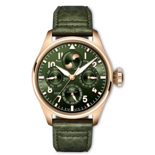 ビッグ・パイロット・ウォッチ・パーペチュアル・カレンダー・プロセット 42mm グリーン文字盤