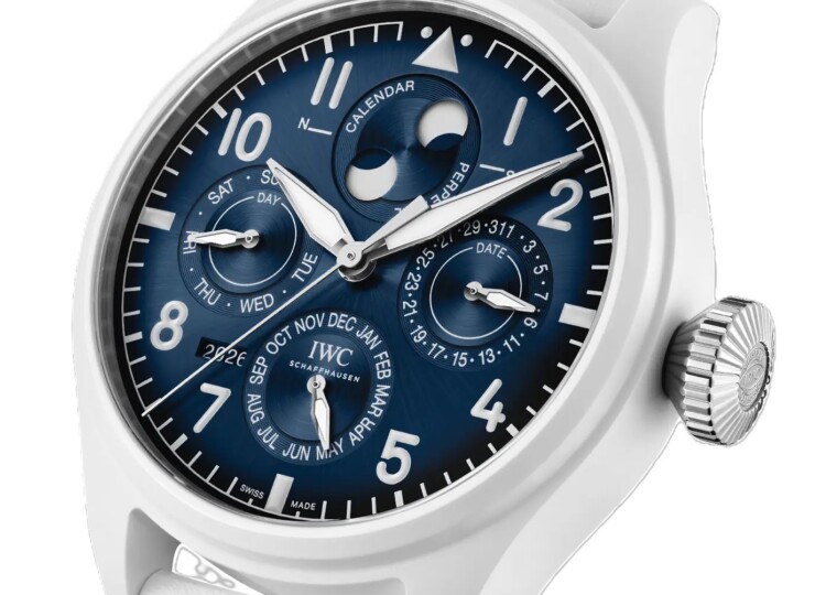 IWC ビッグ・パイロット・ウォッチ・パーペチュアル・カレンダー・プロセット“プティ・プランス” 42.9mm ブルー文字盤 IW339601