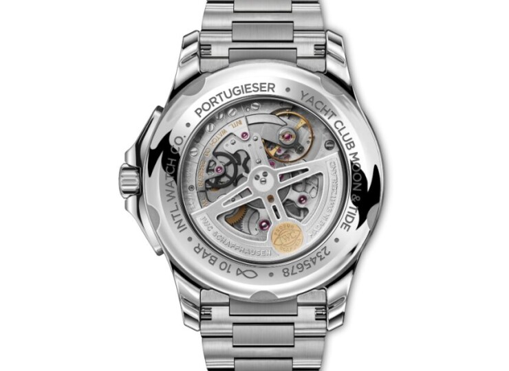 IWC ポルトギーゼ・ヨットクラブ・ムーン&タイド 44.6mm ブラック文字盤 IW344002