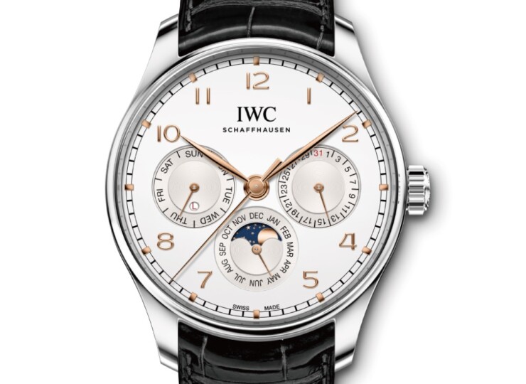 IWC ポルトギーゼ・パーペチュアル・カレンダー 42 42.4mm シルバー文字盤 ステンレススティール IW344203