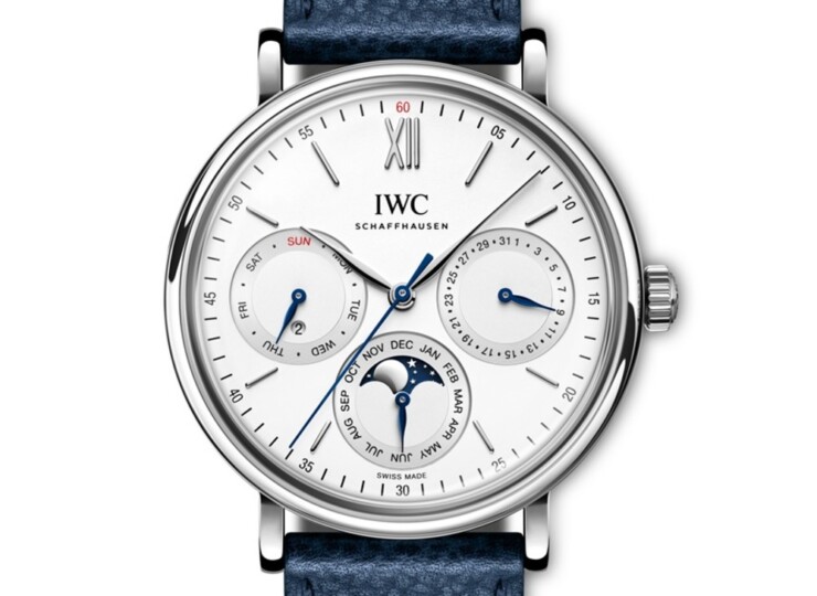 IWC ポートフィノ・パーペチュアル・カレンダー 40mm シルバー文字盤 ステンレススティール IW344601