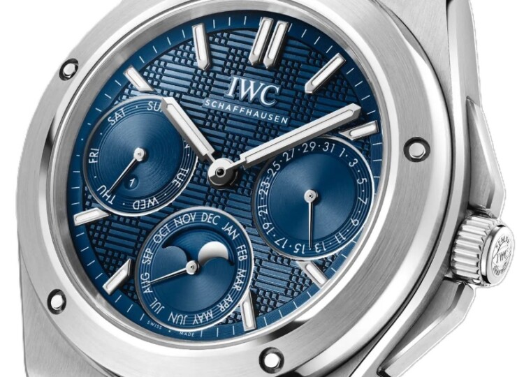 IWC インヂュニア・パーペチュアル・カレンダー 41 41.6mm ブルー文字盤 IW344903