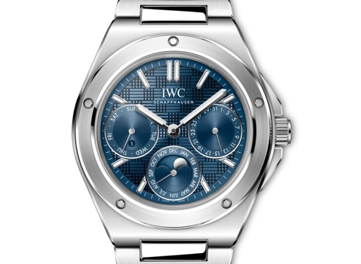 IWC インヂュニア・パーペチュアル・カレンダー 41 41.6mm ブルー文字盤 IW344903