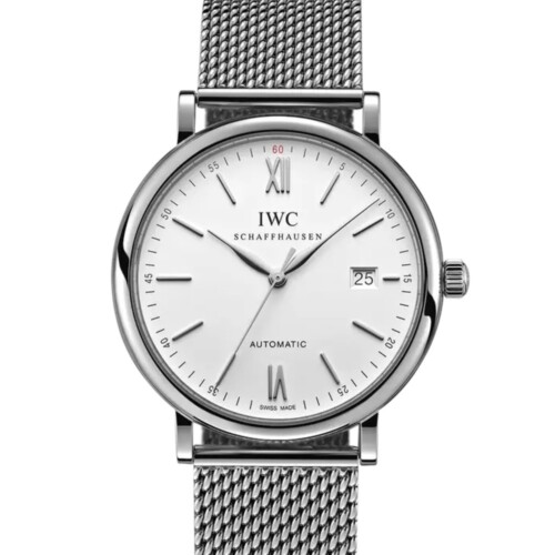 ポートフィノ・オートマティック 40mm シルバー文字盤 ステンレススティール ブレスレット