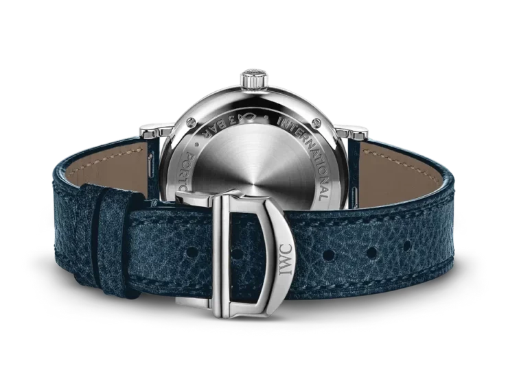 IWC ポートフィノ・オートマティック 34mm シルバー文字盤 ステンレススティール カーフスキン・ストラップ IW357411