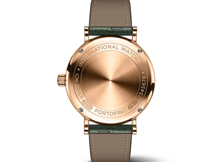 IWC ポートフィノ・オートマティック 34mm グリーン文字盤 18Kレッドゴールド IW357415