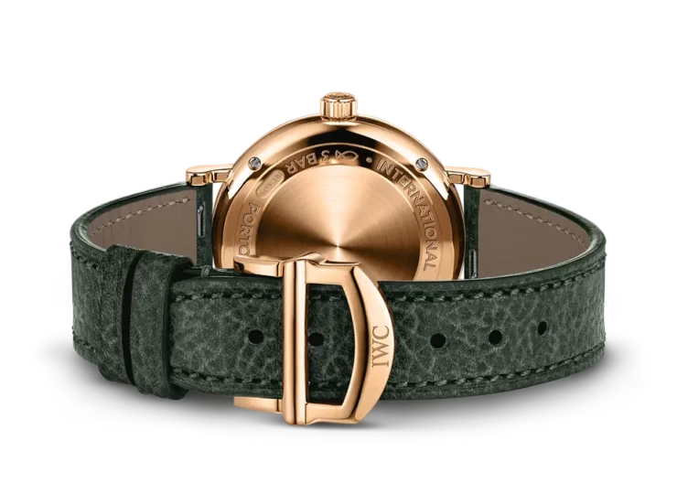 IWC ポートフィノ・オートマティック 34mm グリーン文字盤 18Kレッドゴールド IW357415