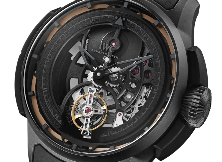 IWC ビッグ・パイロット・ウォッチ・ショック・アブソーバー XPL トゥールビヨン・スケルトン 44mm ブラック文字盤 IW357701
