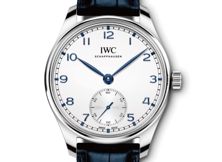 IWC ポルトギーゼ・オートマティック 40 40.4mm シルバー文字盤 ステンレススティール アリゲーター・ストラップ IW358304