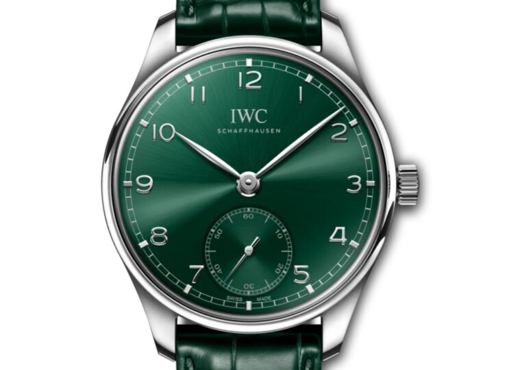 IWC ポルトギーゼ・オートマティック 40 40.4mm グリーン文字盤 IW358310