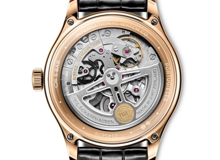 IWC ポルトギーゼ・オートマティック 40 40.4mm ブラック文字盤 IW358401