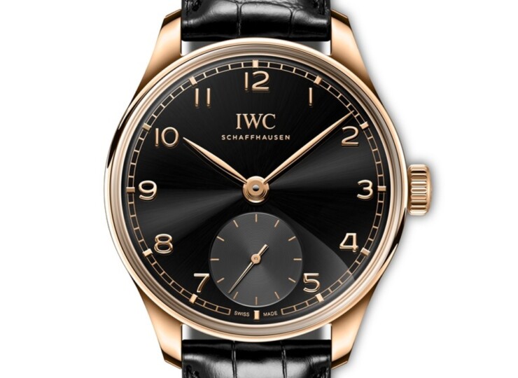 IWC ポルトギーゼ・オートマティック 40 40.4mm ブラック文字盤 IW358401