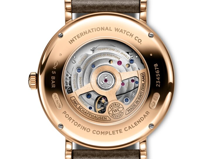 IWC ポートフィノ・コンプリート・カレンダー 41mm シルバー文字盤 18Kレッドゴールド IW359002