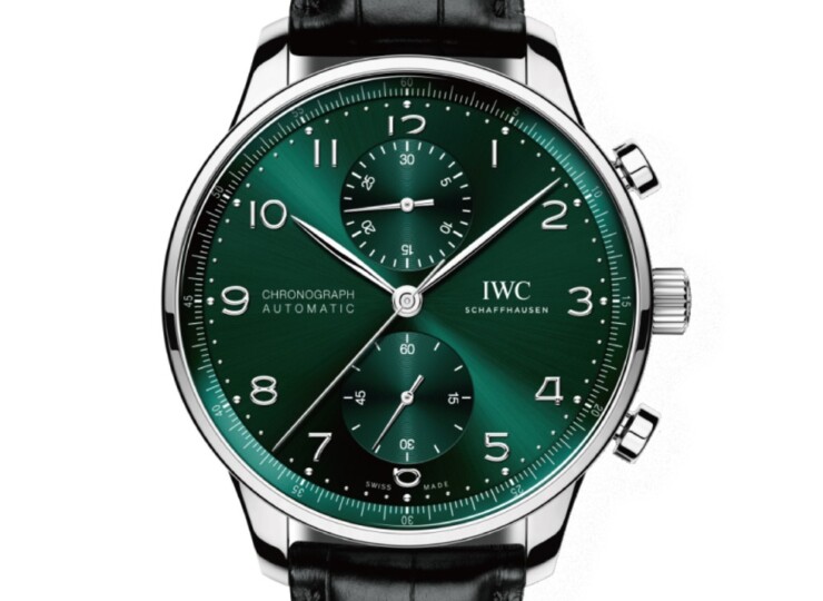 IWC ポルトギーゼ・クロノグラフ 41mm グリーン文字盤 IW371615