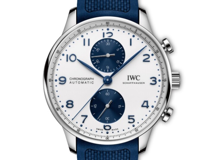IWC ポルトギーゼ・クロノグラフ 41mm ホワイト文字盤 IW371620